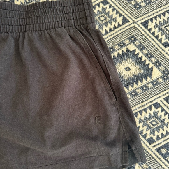Everlane Retro Jersey Shorts Black - Picture 6 of 8